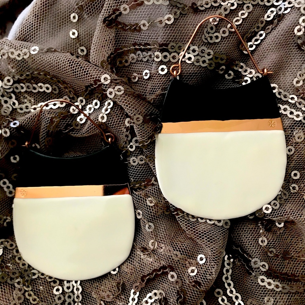 Tory Burch Multi-Color Large Drop Earring - image 2